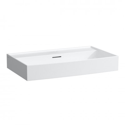 Laufen Kartell umywalka ścienna 80x46 cm biały mat H8103367571091