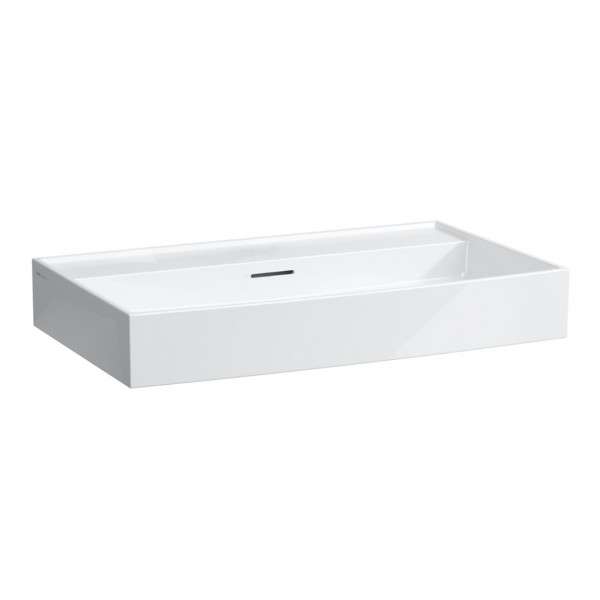Laufen Kartell umywalka ścienna 80x46 cm szlifowany spód biała H8163360001091