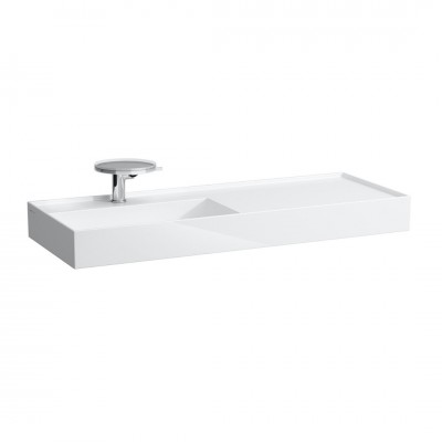Laufen Kartell umywalka ścienna 120x46 cm lewa biała H8133320001111