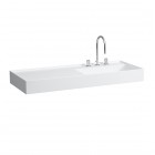 Laufen Kartell umywalka ścienna 120x46 cm prawa biały mat H8133337571581