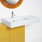 Laufen Kartell umywalka ścienna 90x46 cm lewa biała H8103380001111