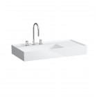 Laufen Kartell umywalka ścienna 90x46 cm lewa biała H8103380001581