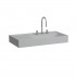 Laufen Kartell umywalka ścienna 90x46 cm prawa szary mat H8103397591581
