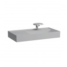 Laufen Kartell umywalka ścienna 90x46 cm prawa szary mat H8103397591111