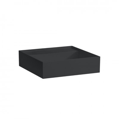 Laufen Kartell umywalka ścienna 46x46 cm czarny mat H8153317161121