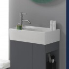 Laufen Kartell umywalka ścienna 46x28 cm lewa biała H8153350001111