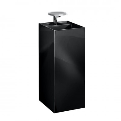 Laufen Kartell umywalka wolnostojąca 37,5x43,5 cm czarny połysk H8113310201111