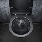 Laufen Kartell miska WC wisząca Rimless czarny mat H8203377160001