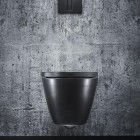 Laufen Kartell miska WC wisząca Rimless czarny mat H8203377160001