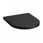 Laufen Kartell deska WC wolnoopadająca czarny połysk H8913330200001