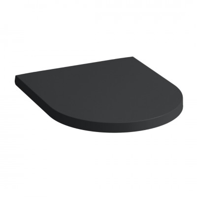 Laufen Kartell deska WC wolnoopadająca czarny mat H8913337160001