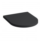 Laufen Kartell deska WC wolnoopadająca czarny mat H8913337160001
