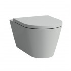Laufen Kartell miska WC wisząca Rimless szary mat H8203377590001