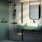 Deante Deante odpływ liniowy odwracalny 70 cm czarny mat KOS_N07D