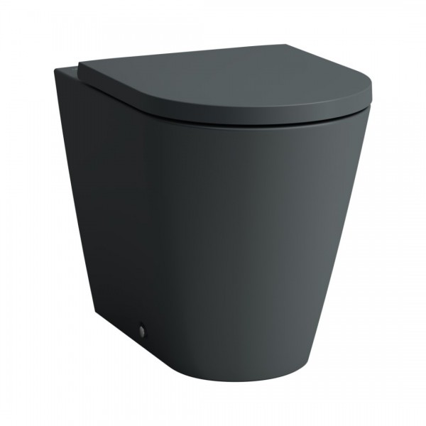 Laufen Kartell miska WC stojąca Rimless grafit mat H8233377580001
