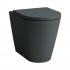 Laufen Kartell miska WC stojąca Rimless grafit mat H8233377580001