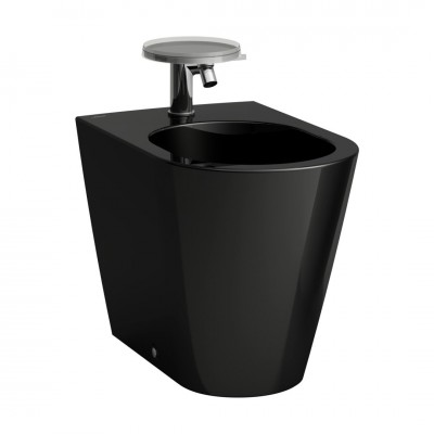 Laufen Kartell bidet stojący czarny połysk H8323310203021