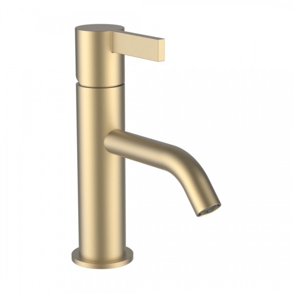 Laufen Kartell bateria umywalkowa stojąca złoty szczotkowany H3113310831001