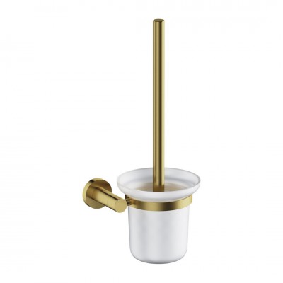 Omnires Modern Project szczotka WC wisząca mosiądz szczotkowany MP60620BSB