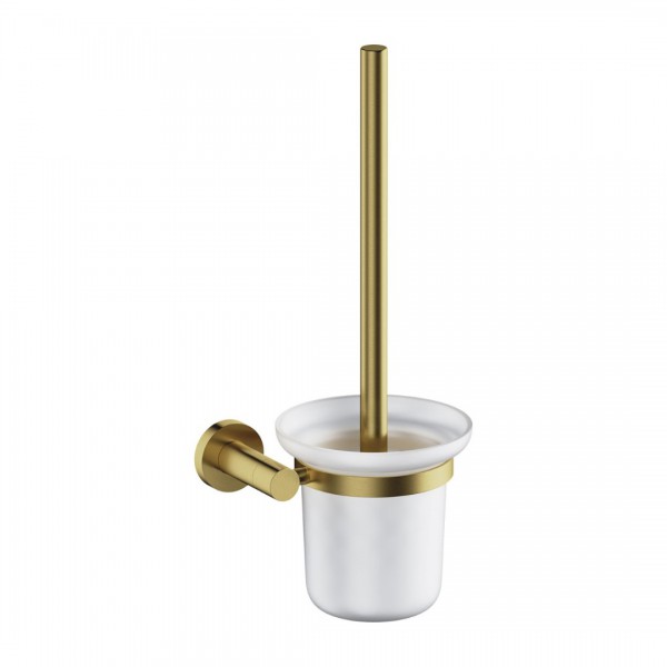 Omnires Modern Project szczotka WC wisząca mosiądz szczotkowany MP60620BSB