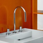 Laufen Kartell bateria umywalkowa 3-otworowa stojąca wysoka chrom H3123330042201