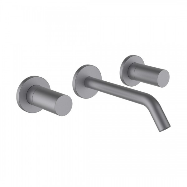 Laufen Kartell bateria umywalkowa podtynkowa wylewka 17,5 cm stal nierdzewna szczotkowana H3123360901201