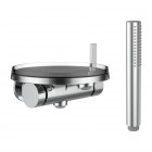 Laufen Kartell bateria wannowa ścienna chrom H3213390041411