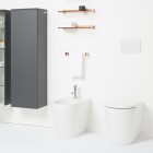 Laufen Kartell bateria bidetowa stojąca chrom H3413310041011