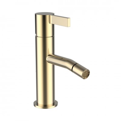 Laufen Kartell bateria bidetowa stojąca złoty połysk H3413310011031