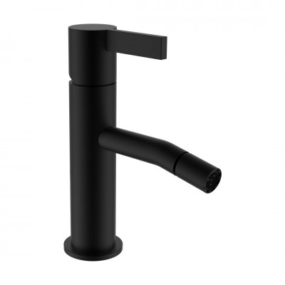 Laufen Kartell bateria bidetowa stojąca czarny mat H3413310811031