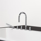 Laufen Kartell bateria wannowa 4-otworowa chrom H3223350042821