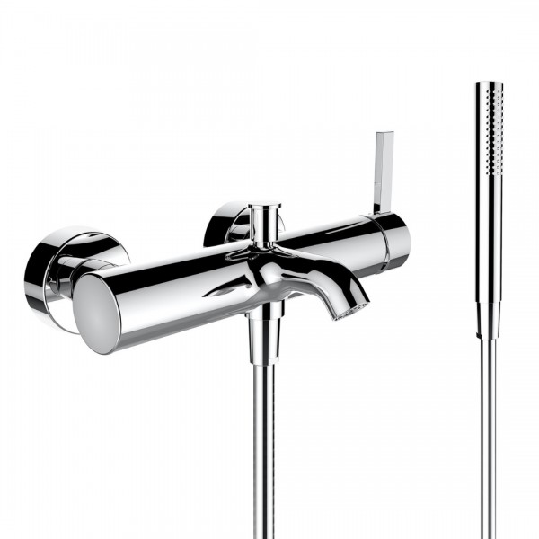 Laufen Kartell bateria wannowa ścienna chrom H3213370041411