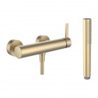 Laufen Kartell bateria prysznicowa ścienna złoty szczotkowany H3313370831411