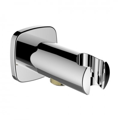 Laufen City przyłącze kątowe z uchwytem prysznicowym chrom HF504773100000