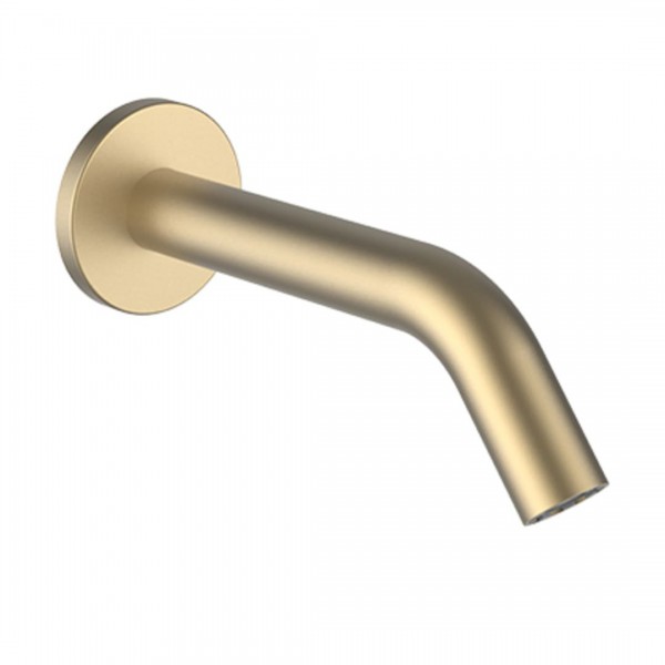 Laufen Kartell wylewka wannowa 17,5 cm złoty szczotkowany H3713300830601