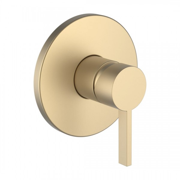 Laufen Kartell bateria prysznicowa podtynkowa złoty szczotkowany H3313360830001