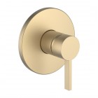 Laufen Kartell bateria prysznicowa podtynkowa złoty szczotkowany H3313360830001