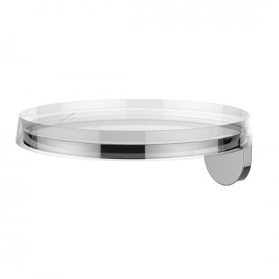Laufen Kartell półka okrągła chrom H3853330040001