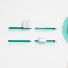 Laufen Kartell półka wisząca 45 cm zielony H3853300920001