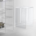 Laufen Kartell taboret transparentny H3893300840001