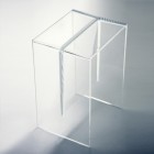 Laufen Kartell taboret transparentny H3893300840001