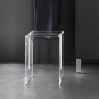 Laufen Kartell taboret transparentny H3893300840001