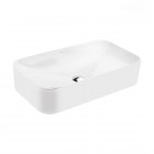 Oltens Hadsel umywalka 61x35 cm nablatowa prostokątna biała 40326000