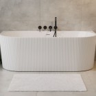 Besco Giuliana wanna wolnostojąca 170x78 cm przyścienna biała WAS-170-L