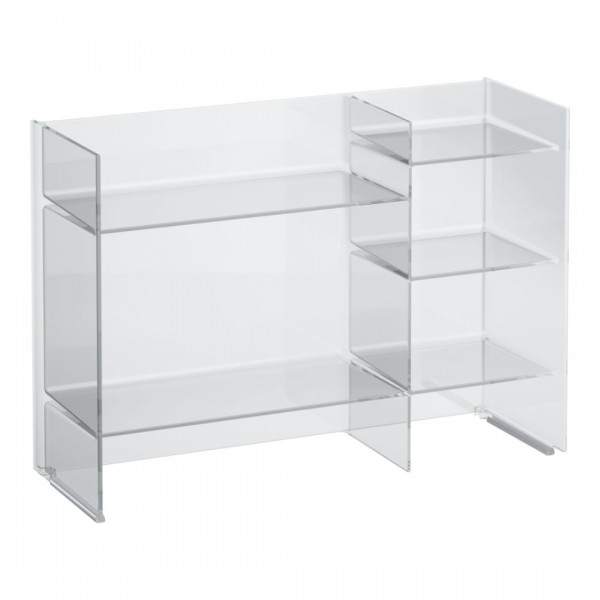 Laufen Kartell kontener 75x53 cm transparentny H3893310840001