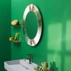 Laufen Kartell lustro okrągłe 78 cm złote H3863310870001