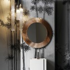 Laufen Kartell lustro okrągłe 78 cm miedź H3863310890001