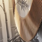 Laufen Kartell lustro okrągłe 78 cm miedź H3863310890001