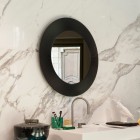 Laufen Kartell lustro okrągłe 78 cm czarne H3863310910001