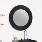 Laufen Kartell lustro okrągłe 78 cm czarne H3863310910001